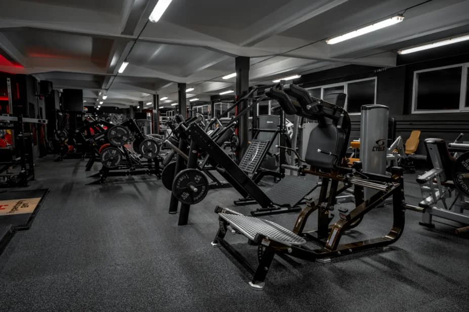 Trénink v Hypertrophy Gym Jihlava